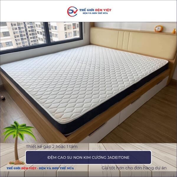 Đệm cao su non Kim Cương JADEITONE 1-1